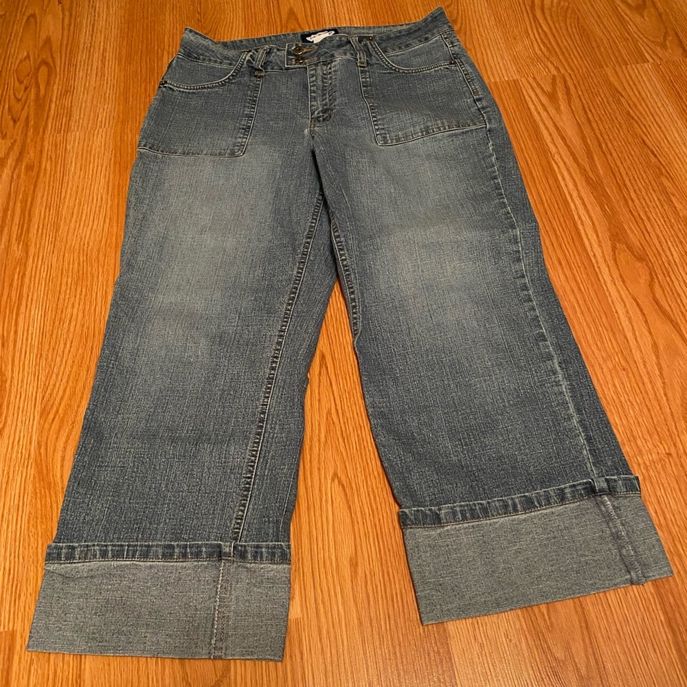 LA Blues Stretch Cropped Jeans Size 12